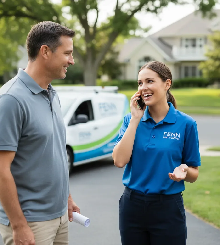 Fenn Pest Control customer support in Burlington